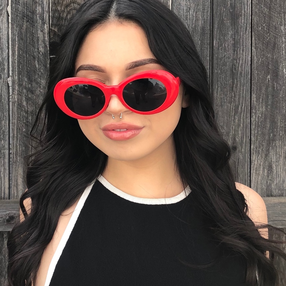 Round vintage sunglasses